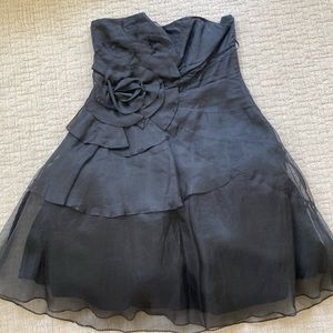Dusk Silk Black Cocktail Dress by Australian Designer Dusk AU 14 / US 12-10